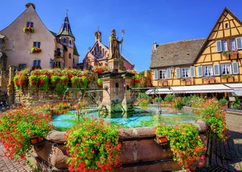 Eguisheim & Colmar - Bilderbuchdörfer im Elsass