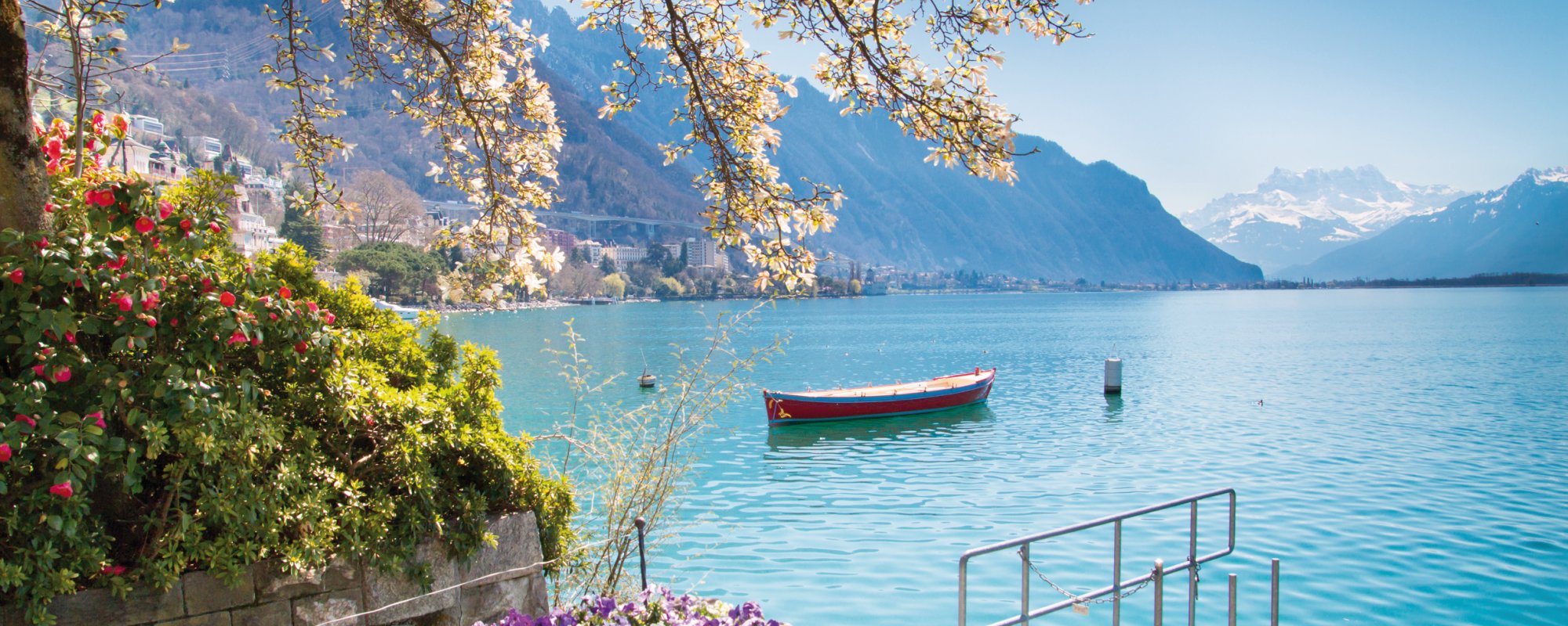 Genfer See bei Montreux