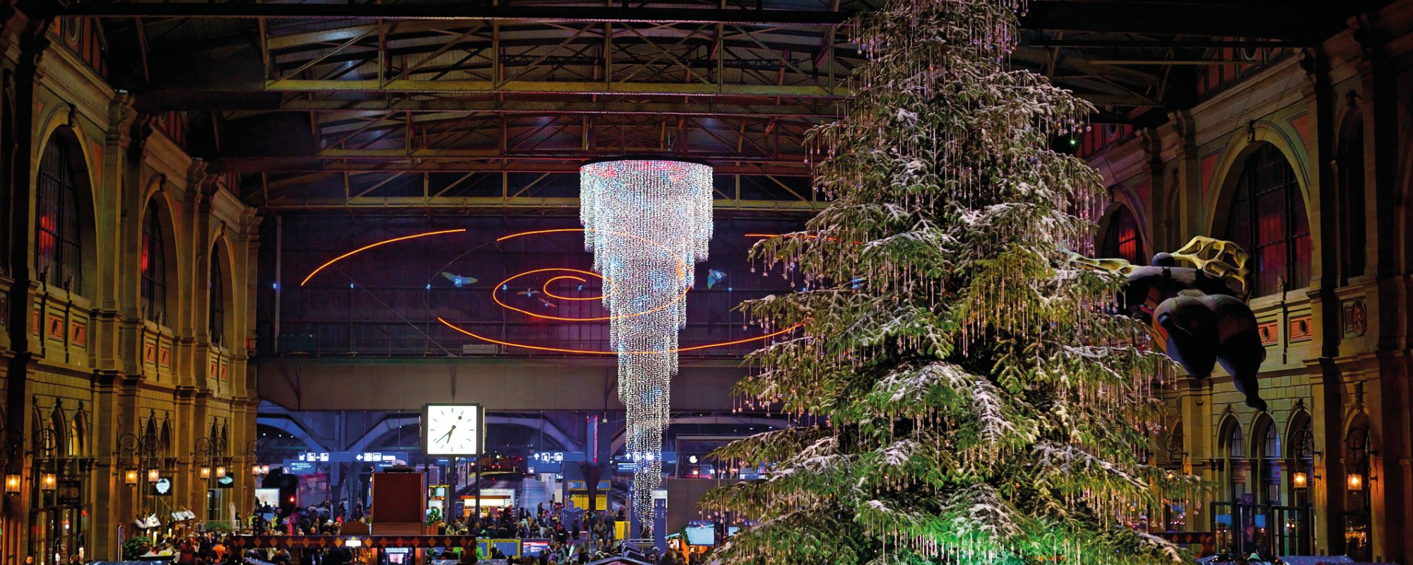 Zürcher Christkindlimarkt im Hauptbahnhof