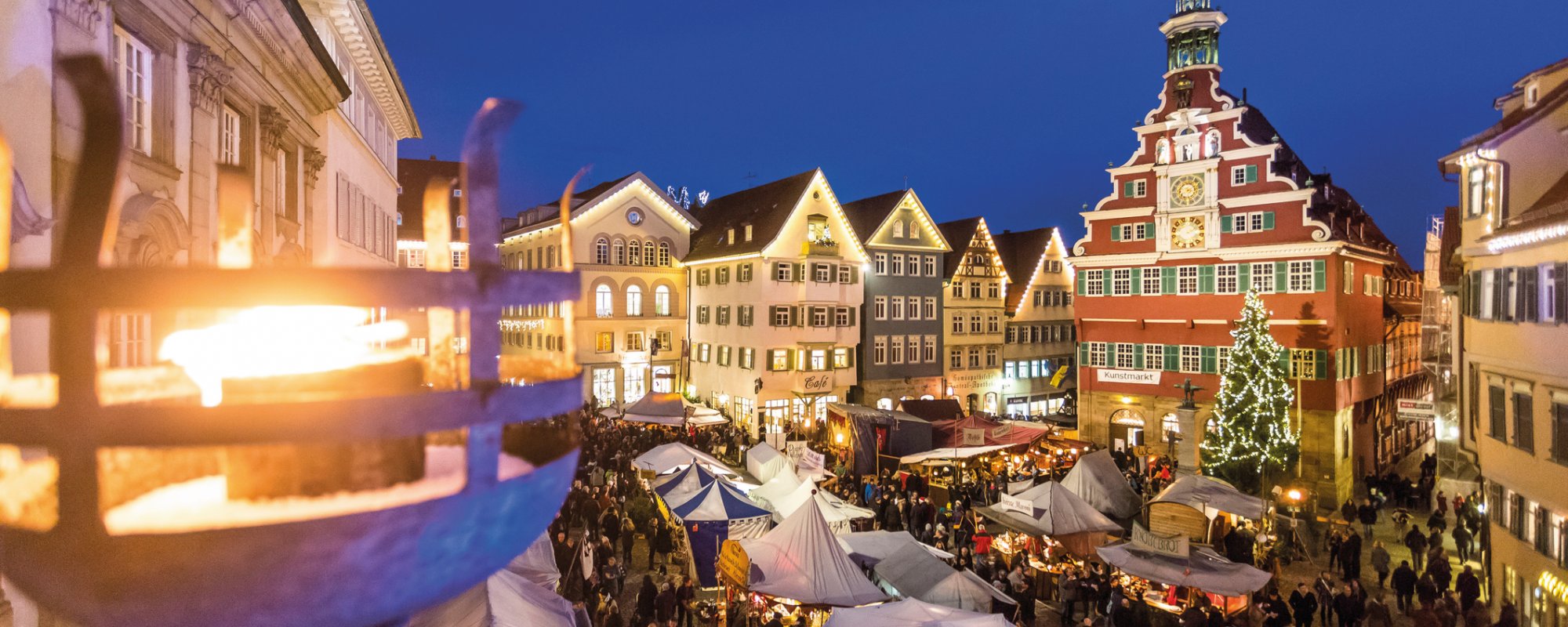 Esslinger Mittelaltermarkt am Rathausplatz 