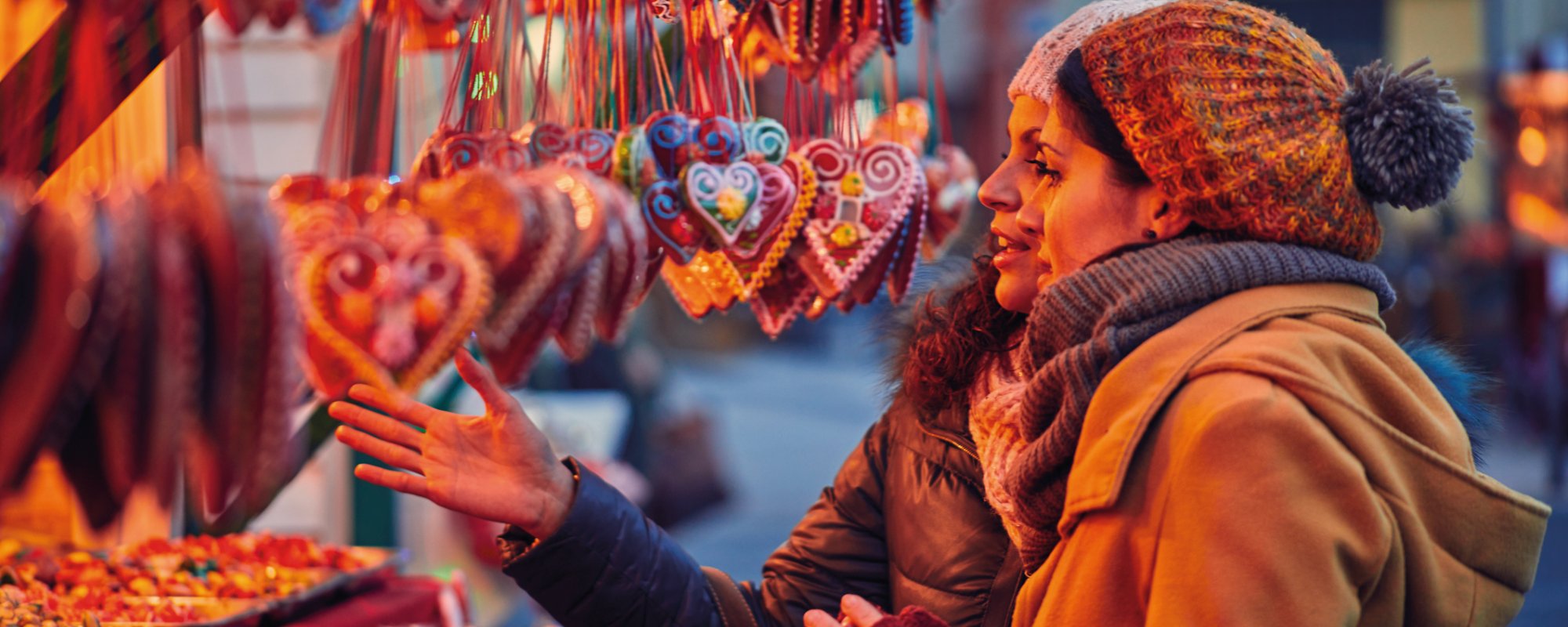 Auf dem Weihnachtsmarkt
