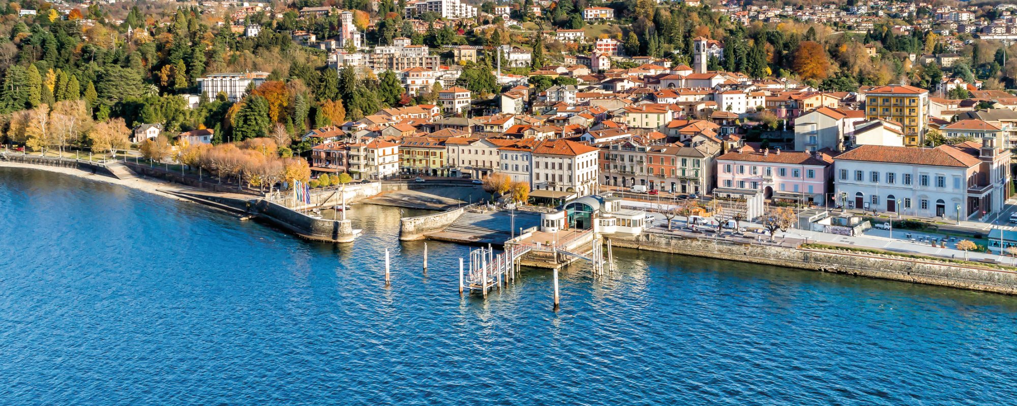 Blick auf Luino