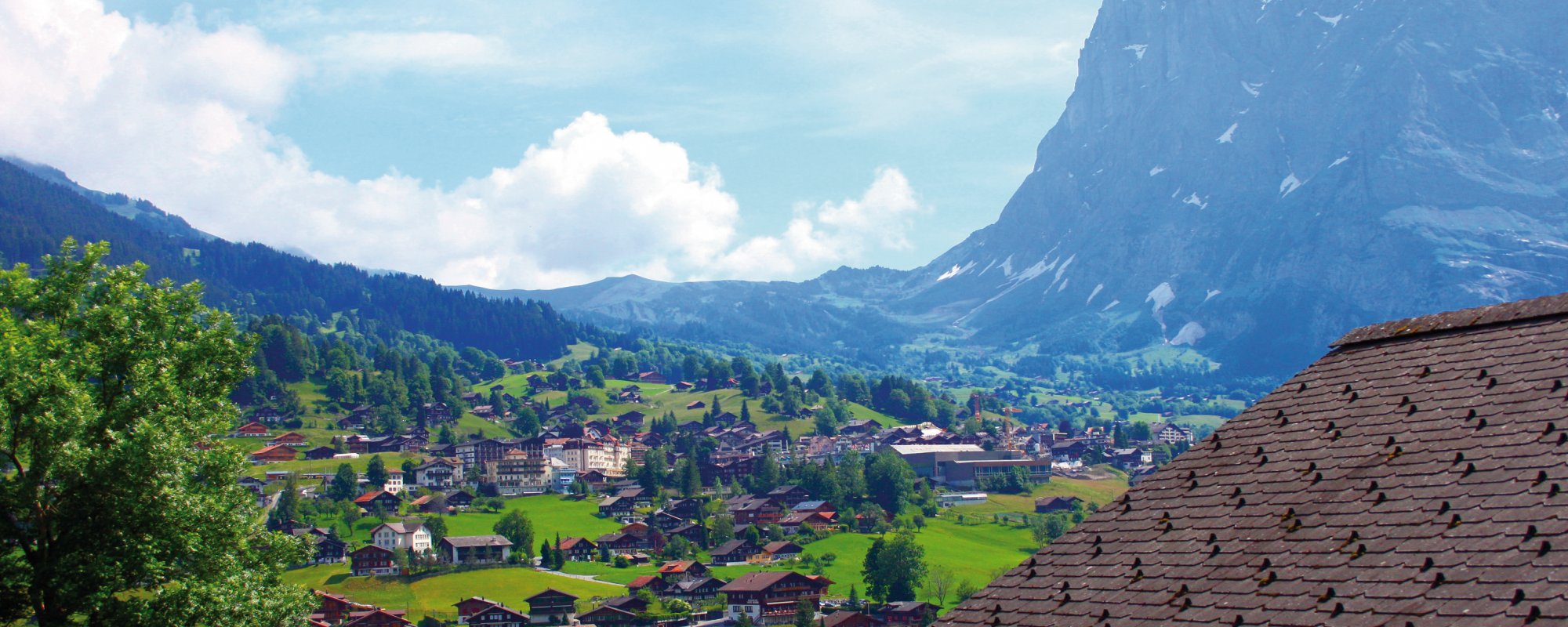 Blick auf Grindelwald 