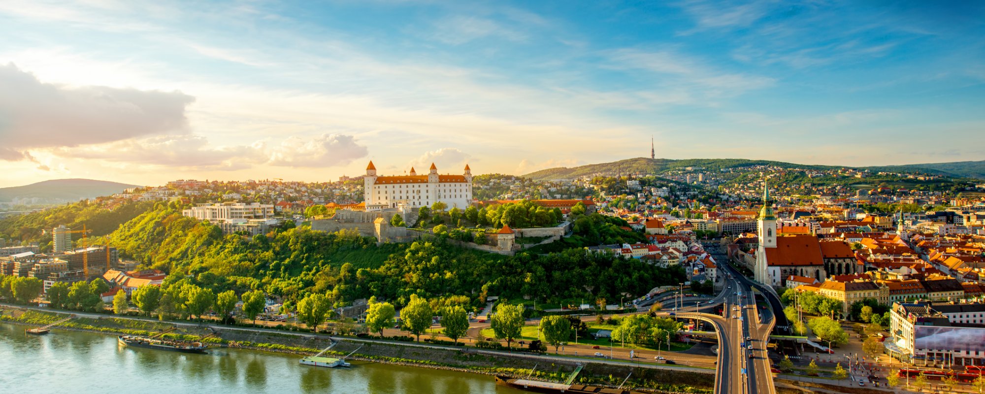 Blick über Bratislava