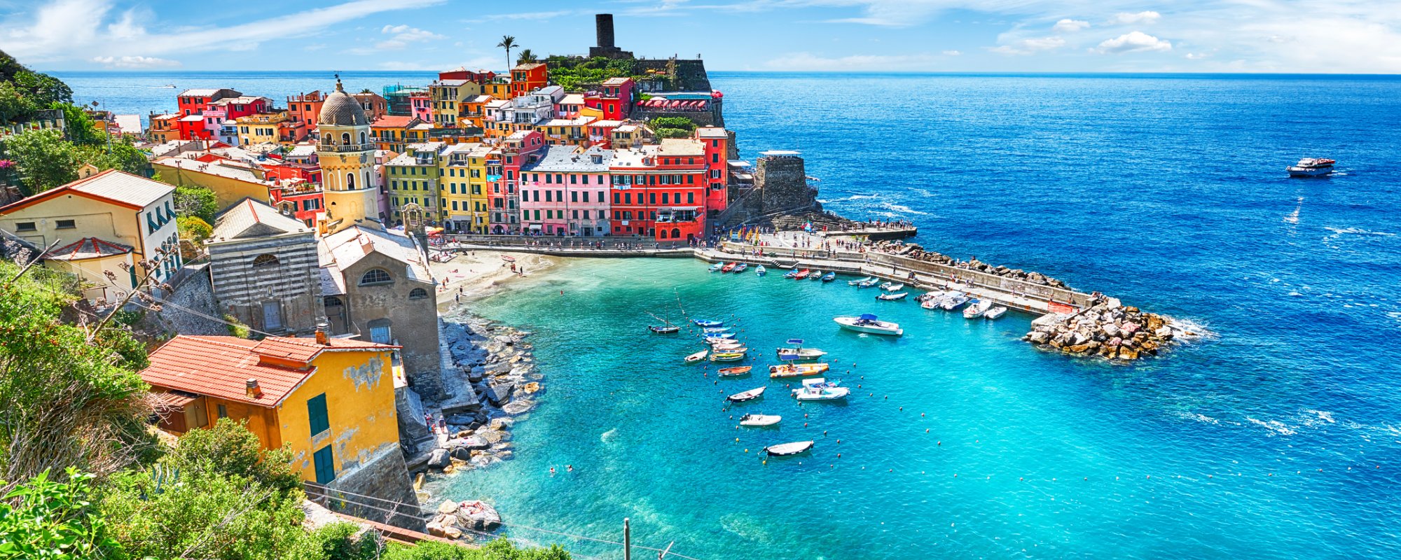 Blick auf Vernazza