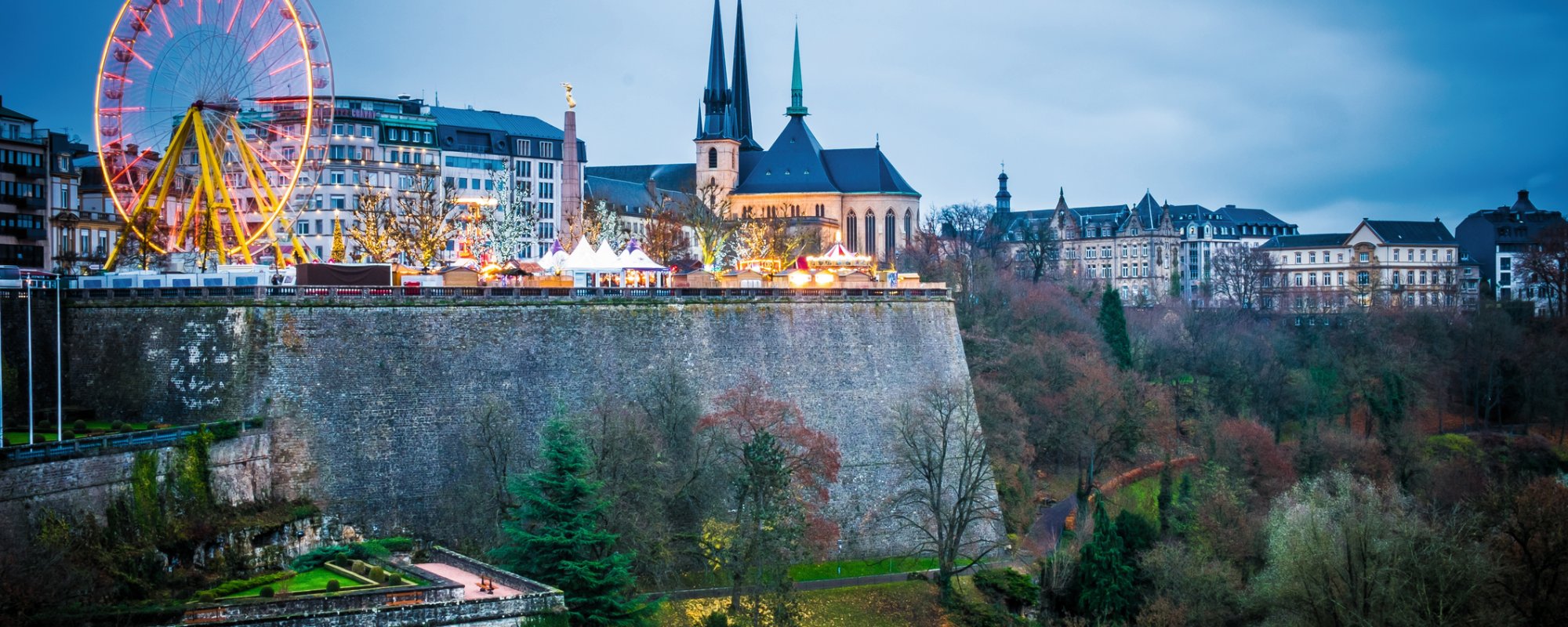 Weihnachtsmarkt in Luxemburg