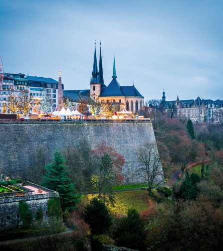 Weihnachtsmarkt in Luxemburg